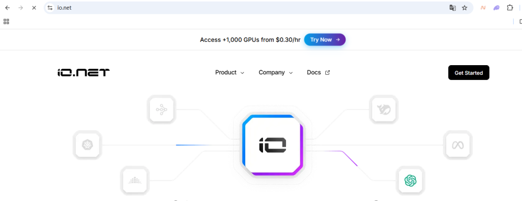 io.net Distributed AI GPU Computing Project Review